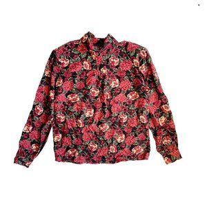 County Sophisticates by Pendleton Floral Turtleneck Blouse
